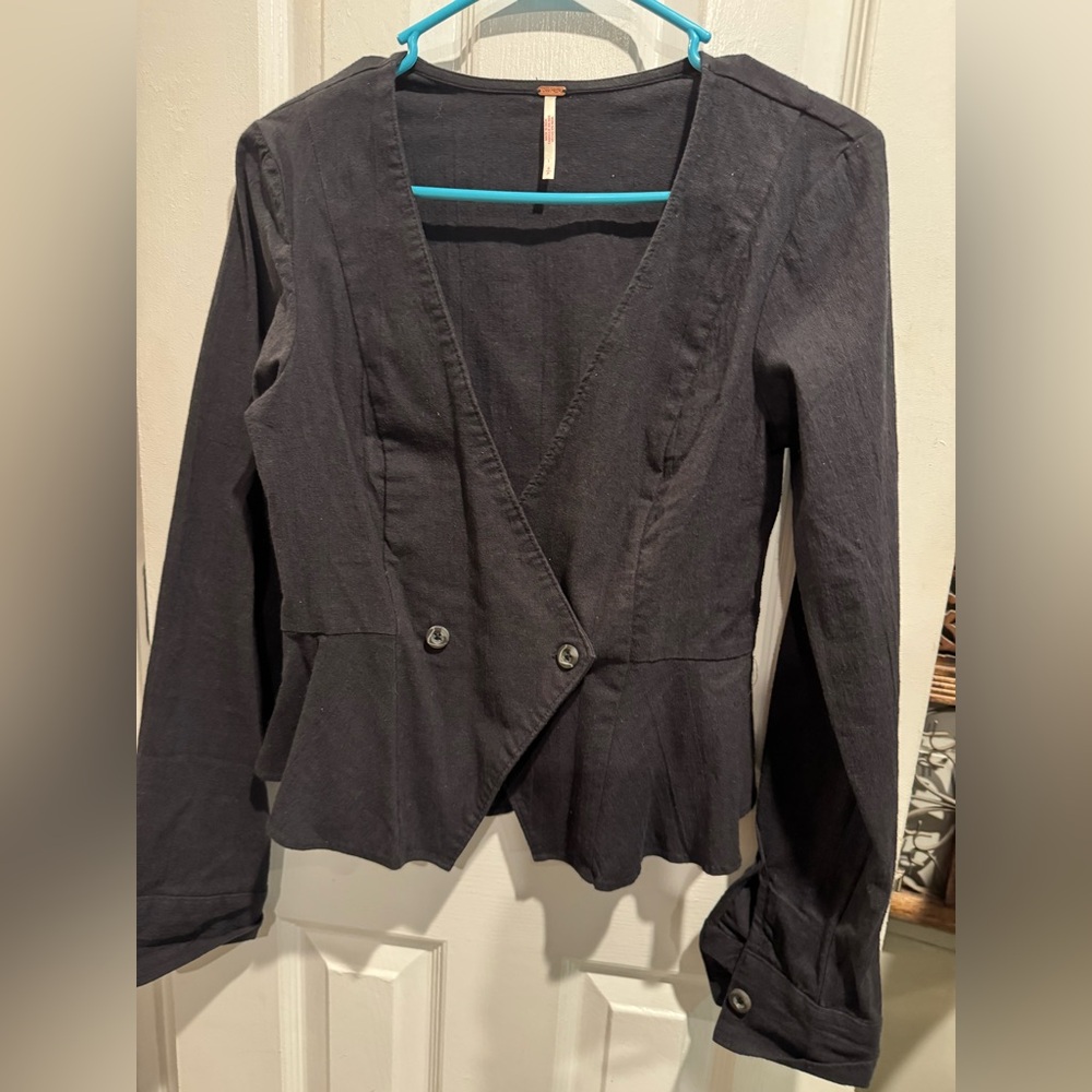 Free people peplum top
